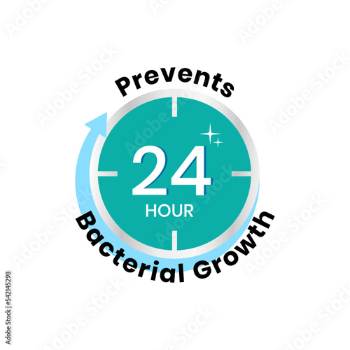 Kills 99.9% bacteria, germs and viruses . Antibacterial and antiviral defence, protection infection. Vector Illustration	