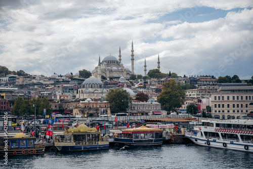 Schiffsblick auf Istanbul