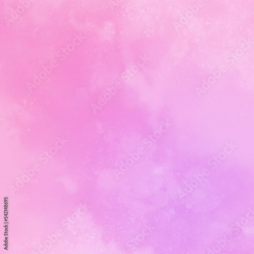 Abstract watercolor pink and purple gradient background. Two-color gradient. Modern social media post background.