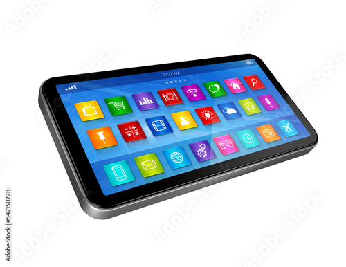 Smartphone Touchscreen HD - apps icons interface