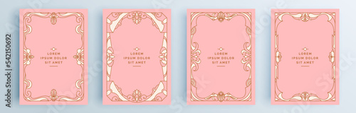 Modern abstract covers set, minimal covers design. Colorful geometric background, vector illustration.	

