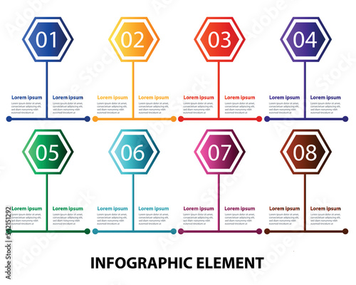 Infographic template for business. 5 Steps Modern Mindmap diagram with topics, presentation vector infographic.