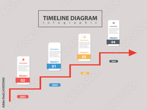 Infographic template for business. 5 Steps Modern Mindmap diagram with topics, presentation vector infographic. photo