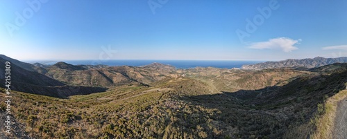 Panorama côte occitane