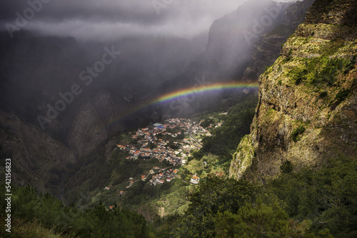 The village under the rainbow - Das Dorf unter dem regenbogen