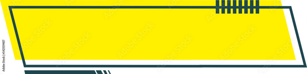 Title Box Shape Vector Title Box Shape Vector