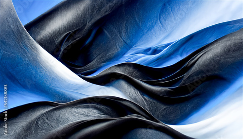 Flowing blue background