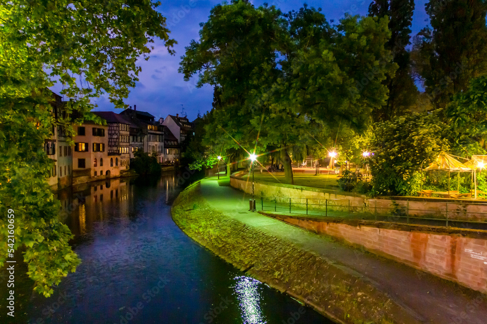 Strasbourg at night