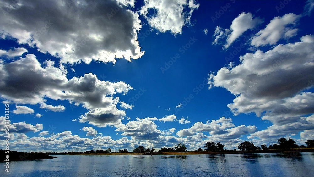 Obraz premium blue and cloudy sky