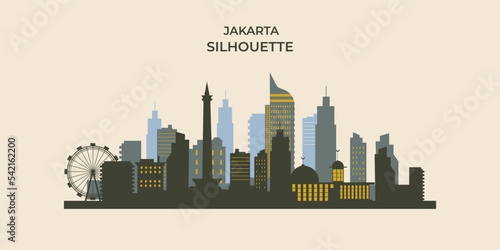 Jakarta city background