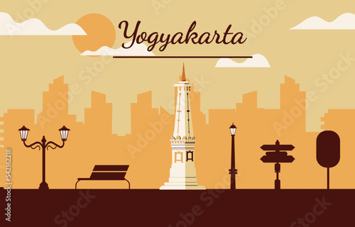 travel and landmarks Yogyakarta city
