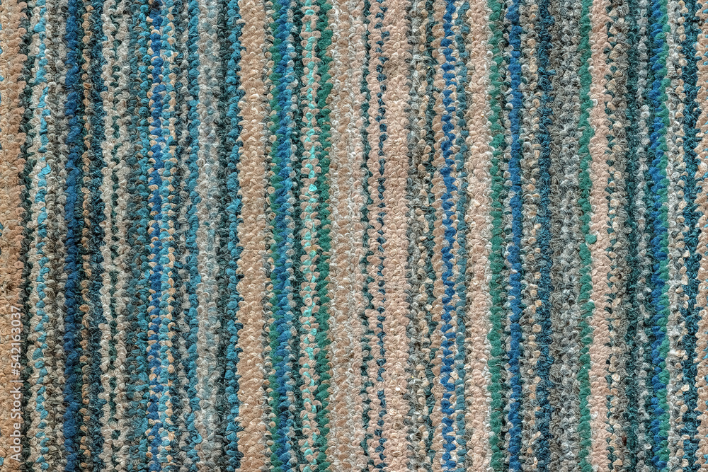 colorful striped carpet burlap rug high quality texture background