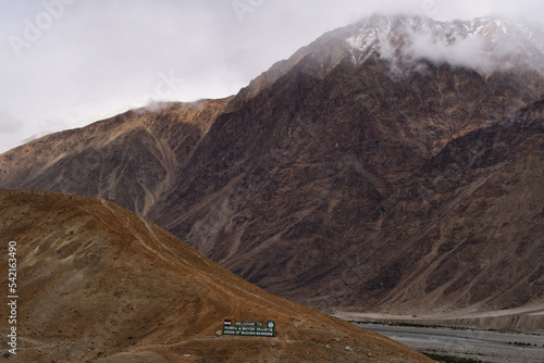 Nubra, also called Dumra, is a historical region of Ladakh, India that is currently administered as a subdivision and a tehsil in the Leh district. photo