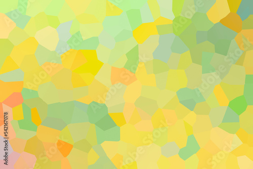 Wallpaper Mural Bright green and yellow seamless crystals Torontodigital.ca