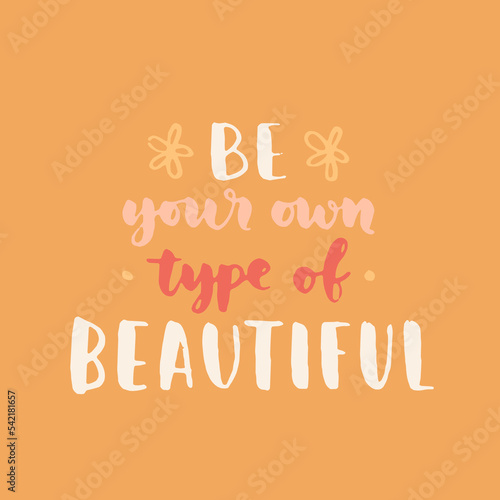 women's rights quote and phrase. Vector lettering about feminism, woman rights, motivational slogan. Women support and empower, care of yourself, self-care poster.
