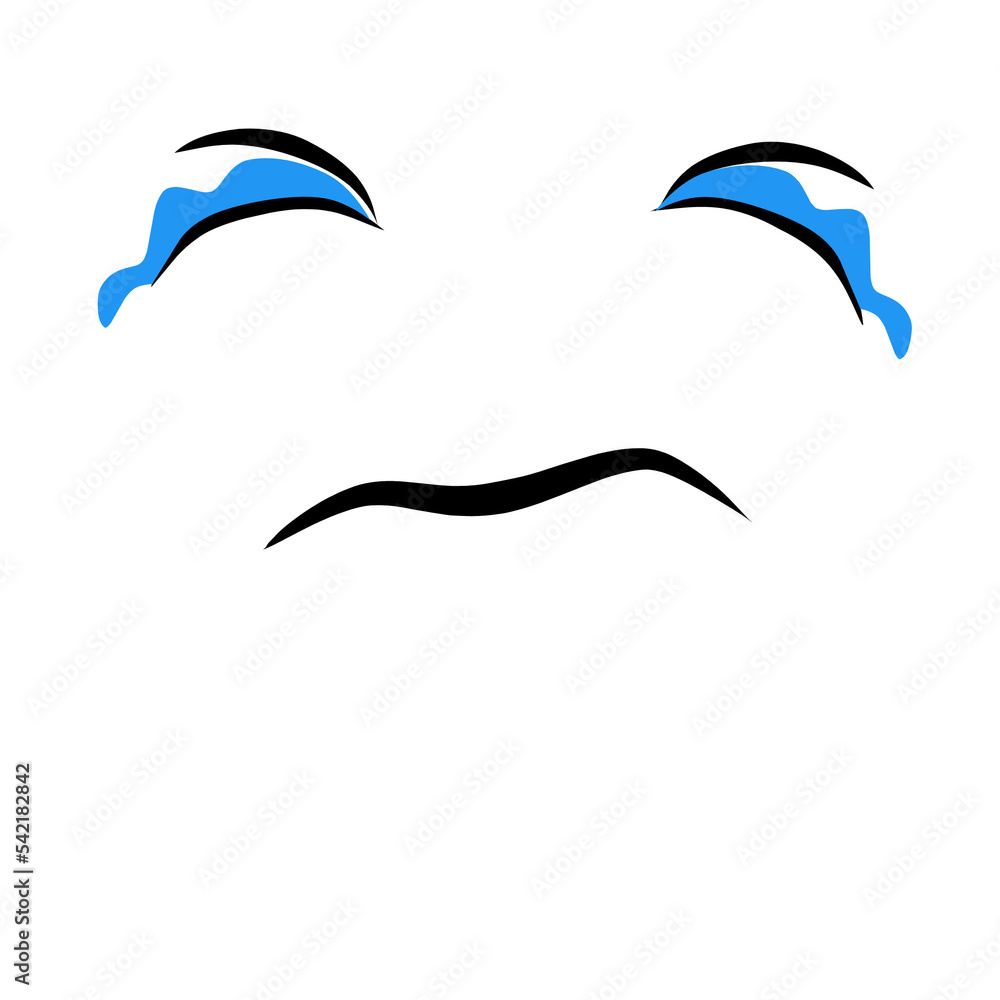 Expressive eyes and mouth PNG Expressive eyes and mouth PNG