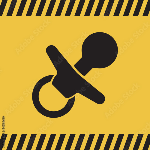 Logo bébé à bord.
