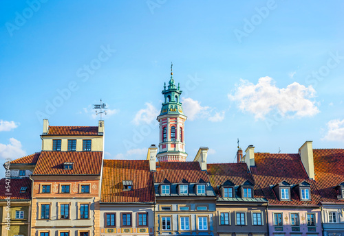 Old houses in Warsaw