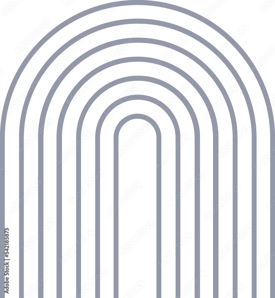 Abstract Rainbow Line Art Abstract Rainbow Line Art