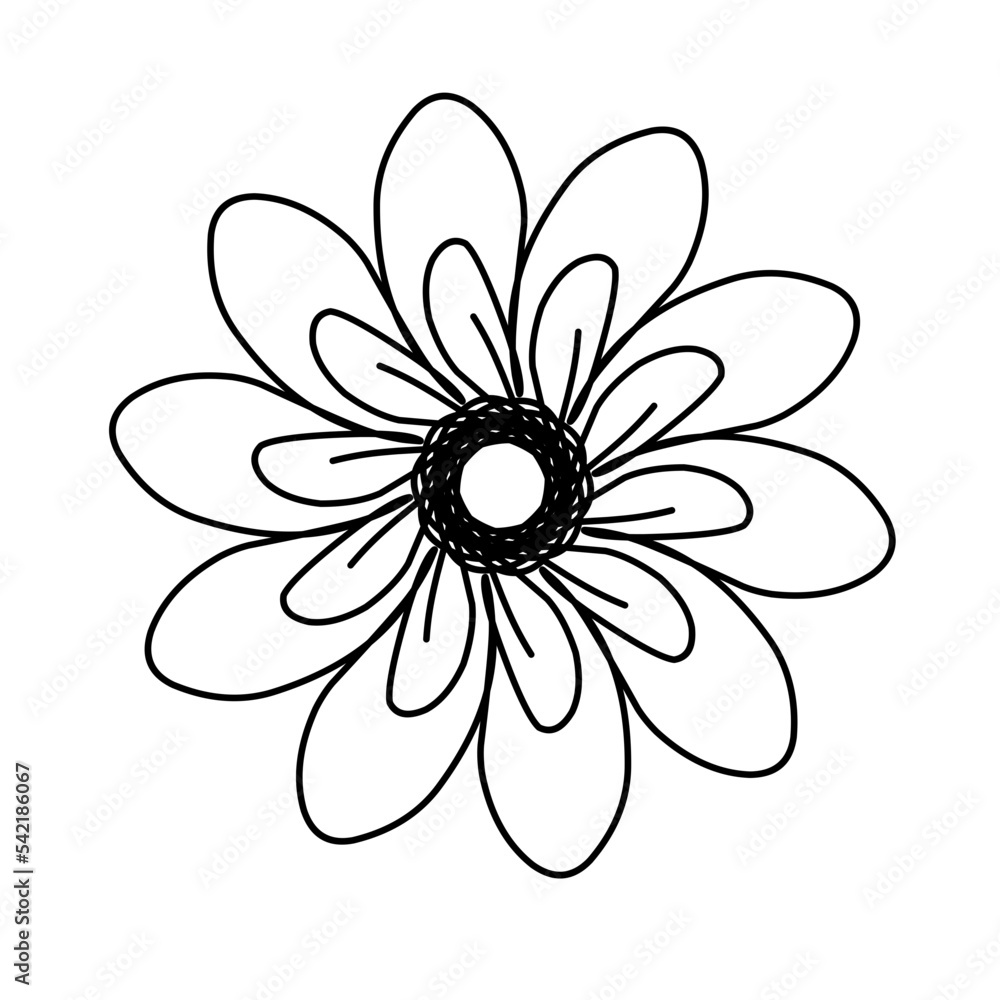 Abstract floral design decorative element, isolated on a white background for abstract concept used for floral motifs on fabrics and clothes Abstract floral design decorative element, isolated on a white background for abstract concept used for floral motifs on fabrics and clothes
