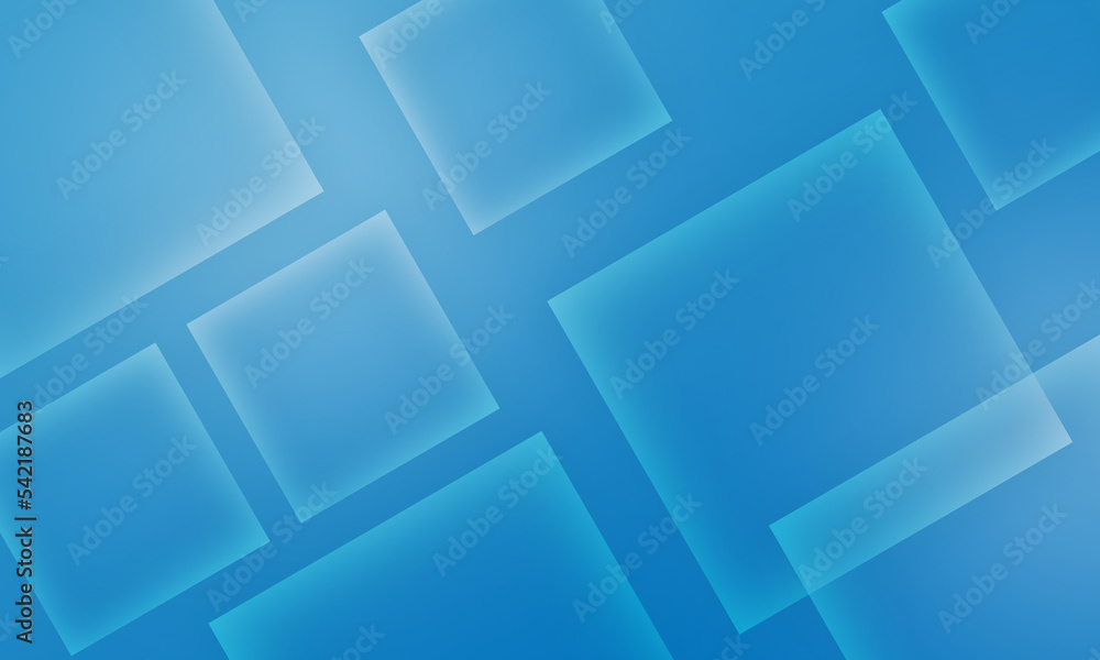 Fototapeta premium blue squares tiles abstract background
