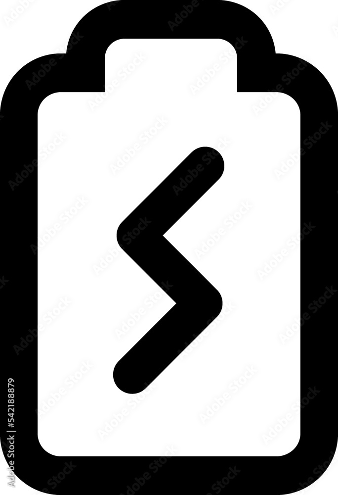 Battery line icon Battery line icon