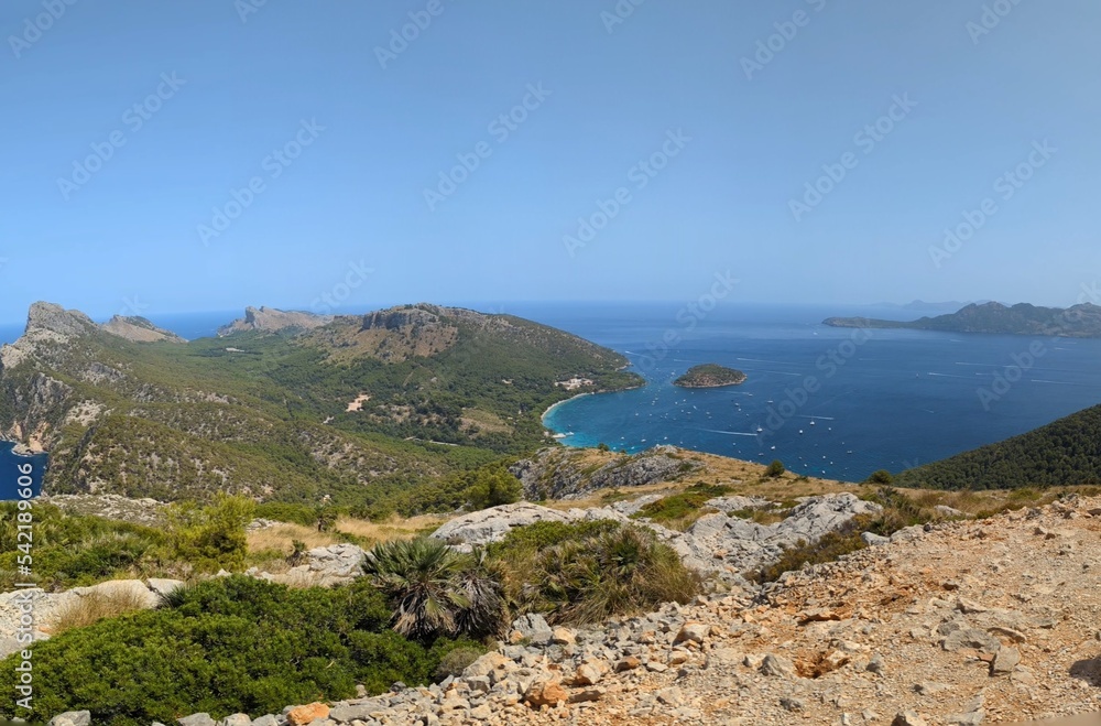 Majorca Mountain Bay view