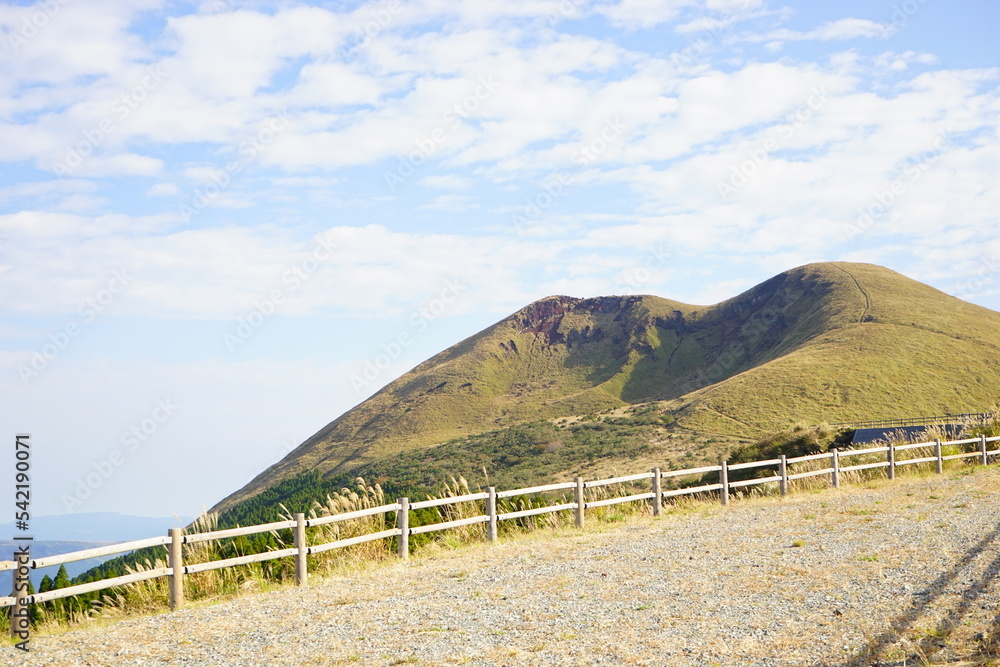 Mount Aso or Aso-san in Kumamoto, Japan - 日本 熊本 阿蘇山