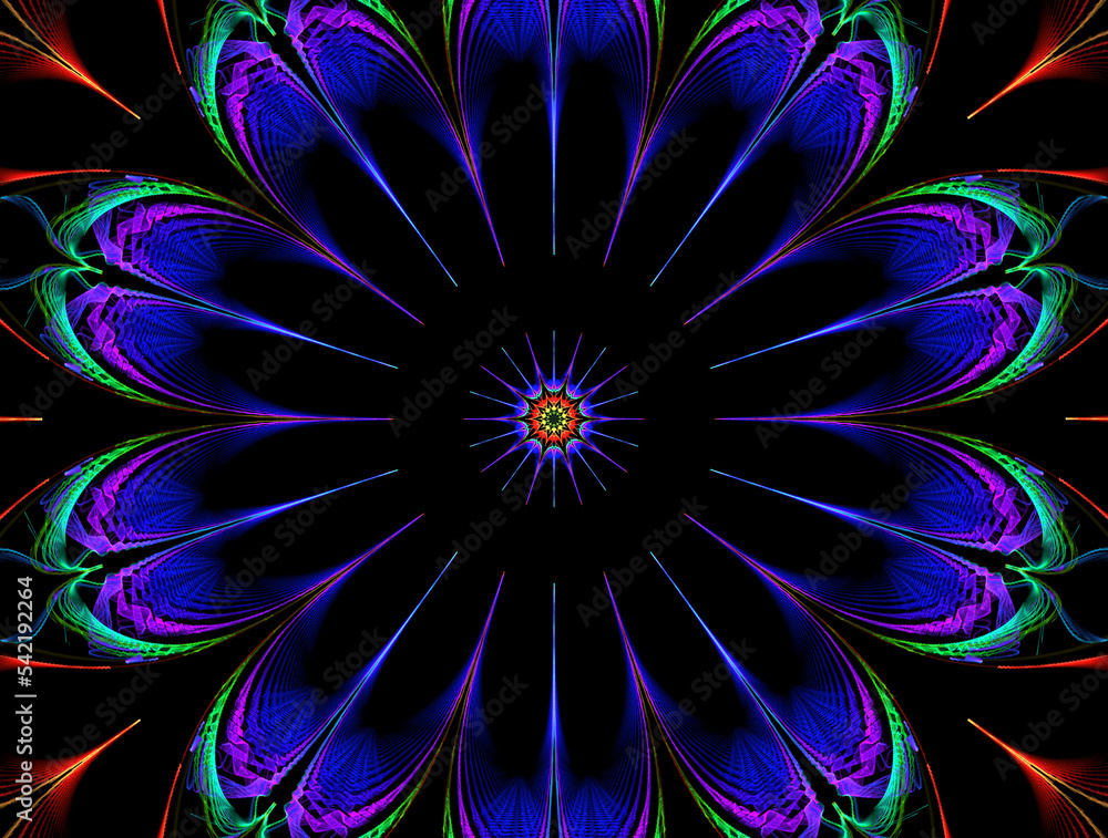 Imaginatory fractal abstract background Image Imaginatory fractal abstract background Image