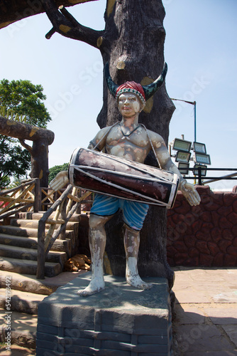 sculpture of bastar district in chhattisgarh photo