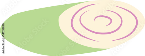Lemon Grass isolated Illustration Hand Drawn