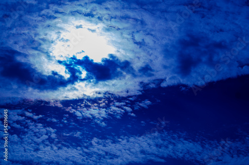 blue sky background © pokrza