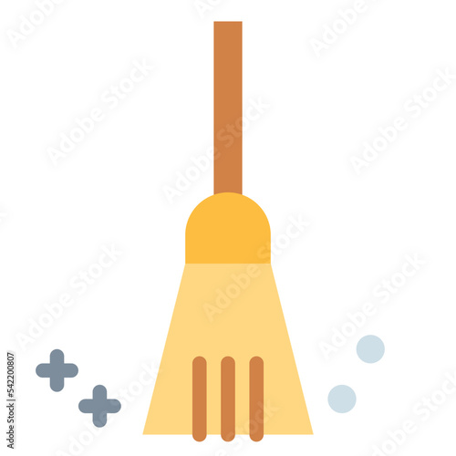 sweep flat icon style
