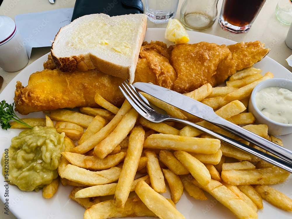 Fish and chips Fish and chips