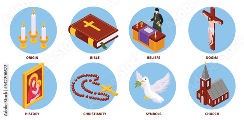 Christianity Isometric Round Compositions