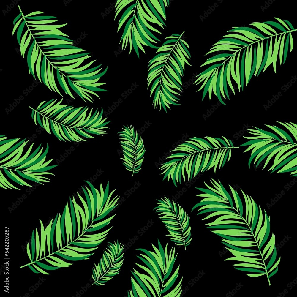 Leaves in Tile Leaves in Tile