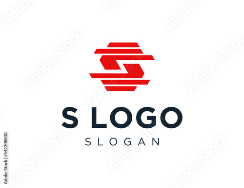 Logo design about S letter on a white background. made using the CorelDraw application.