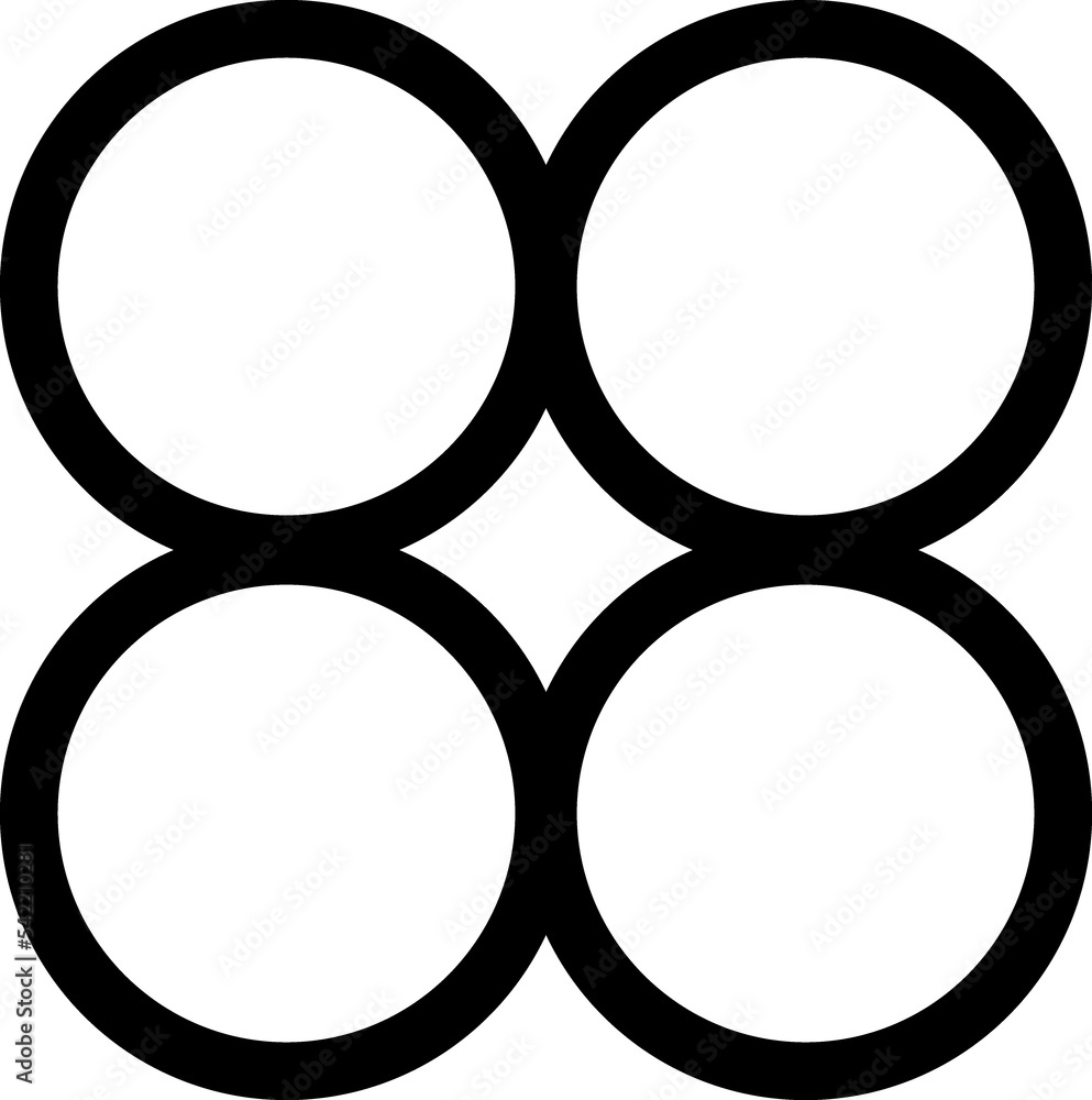 Modern line graphic element. Simple geometry contour Modern line graphic element. Simple geometry contour
