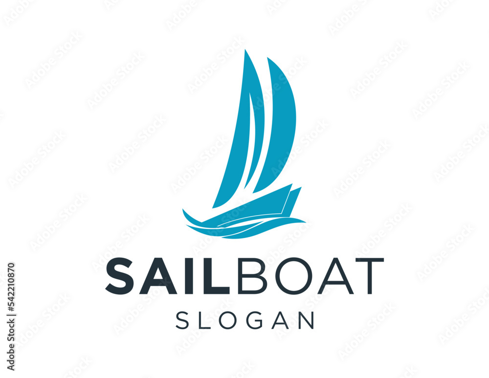 Logo design about Sailboat on a white background. made using the CorelDraw application. Logo design about Sailboat on a white background. made using the CorelDraw application.