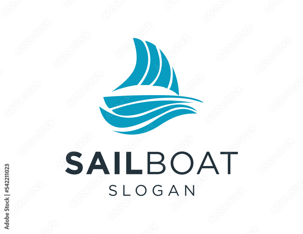 Logo design about Sailboat on a white background. made using the CorelDraw application. Logo design about Sailboat on a white background. made using the CorelDraw application.