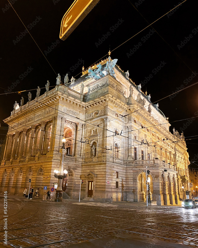 Prague's National theater