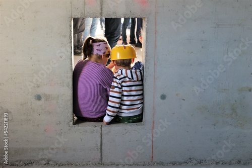 Kinder Baustelle