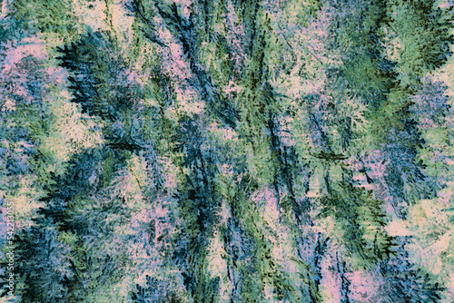 Abstract messy  texture colour with retro material wallpaper paint.