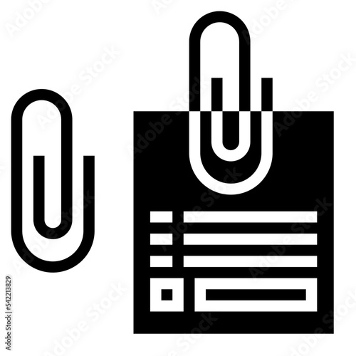 attachment glyph icon style