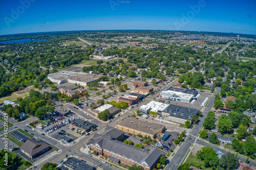 Aerial View of the Twin Cities Exurb of Lakeville, Minnesota