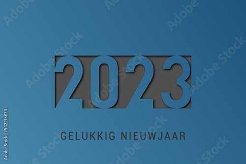 2023 - gelukkig nieuwjaar 2023