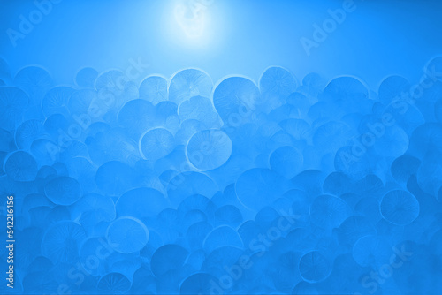 Blue background texture, wavy pattern design , icy windy and curvy illustration winter art 