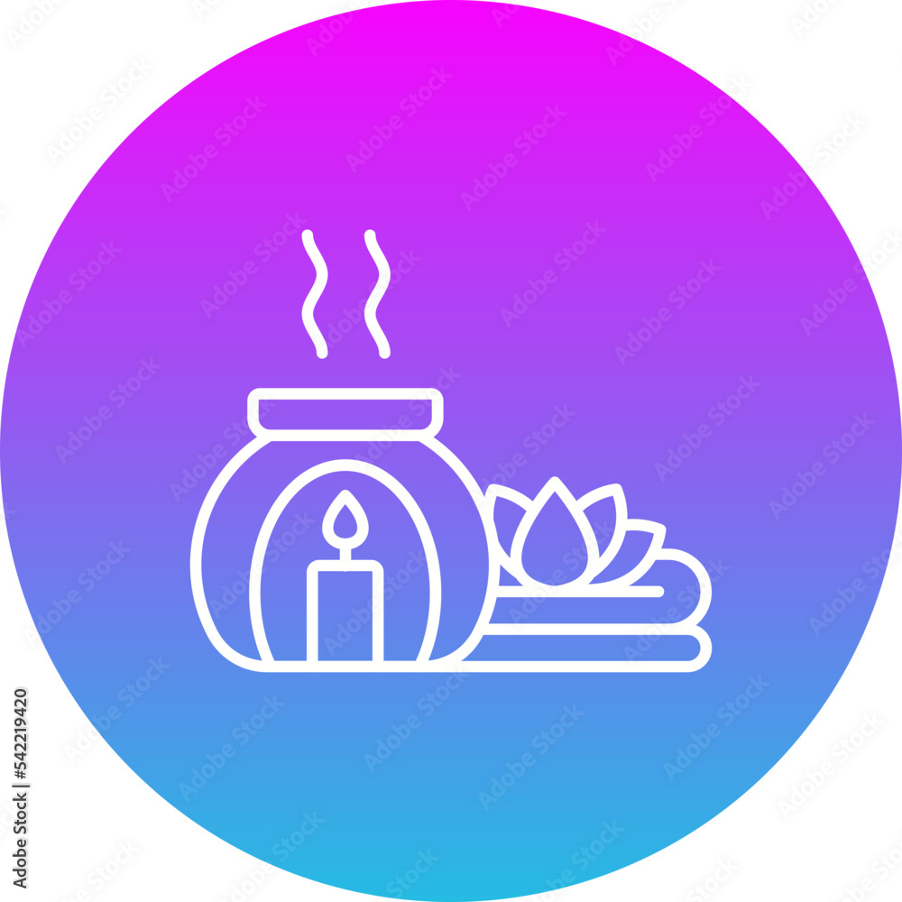 Treatment Gradient Circle Line Inverted Icon Treatment Gradient Circle Line Inverted Icon