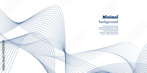 Vector abstract lines, waves. Geometric backgrounds design template for cover, postcard certificate, document, business.