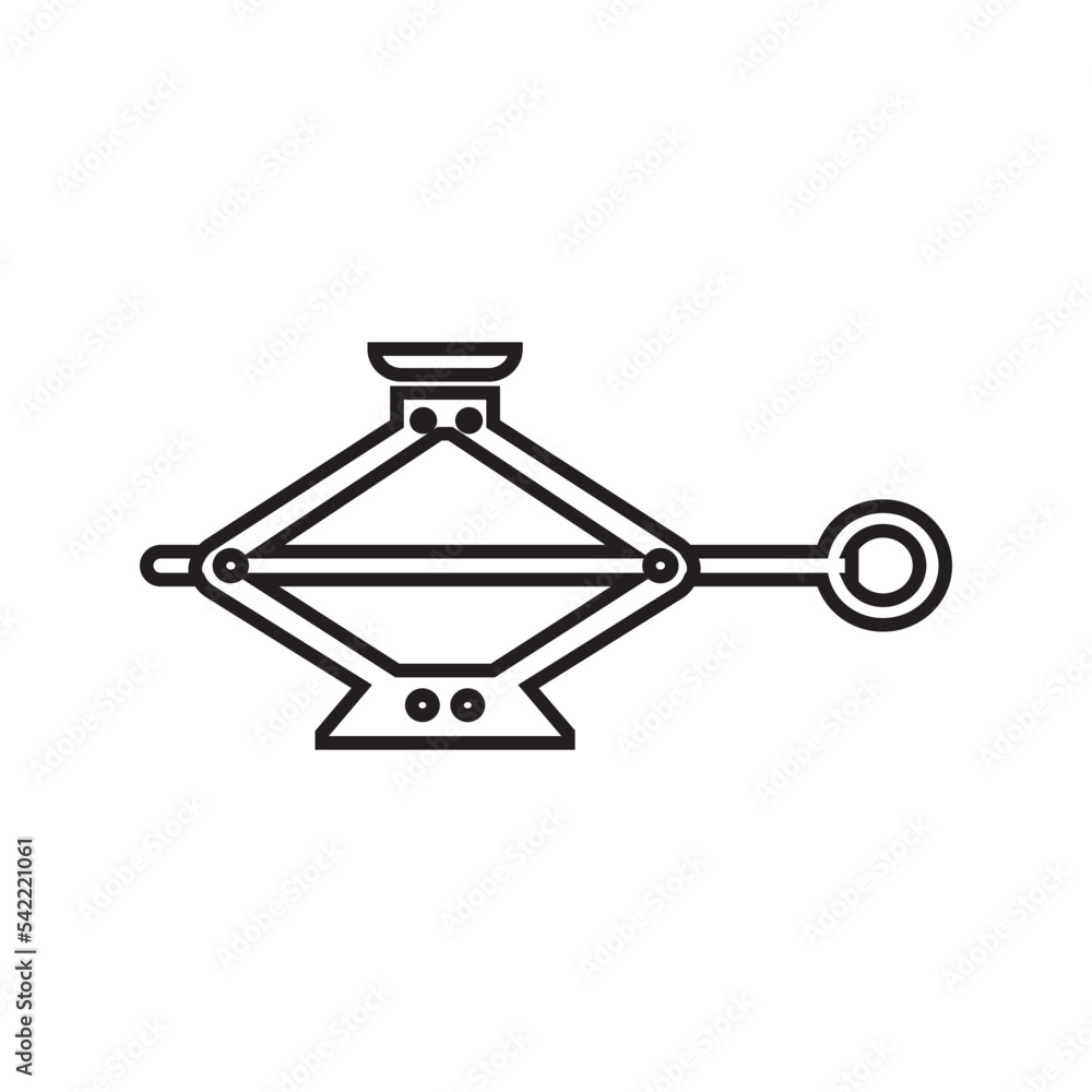 car jack icon car jack icon